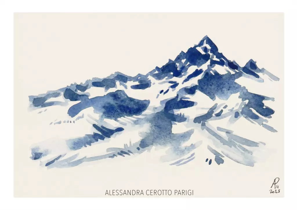 Alessandra Cerotto Parigi: L'Illustratrice che Dipinge le Alpi del Piemonte