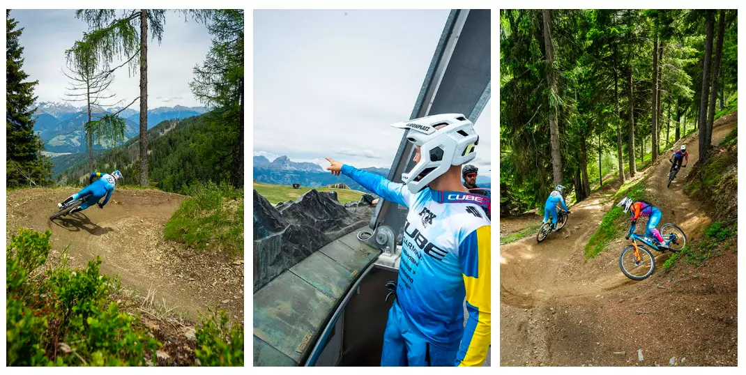 Il Bike Park di Plan de Corones e Cube Action Team: una partnership rafforzata per l'enduro