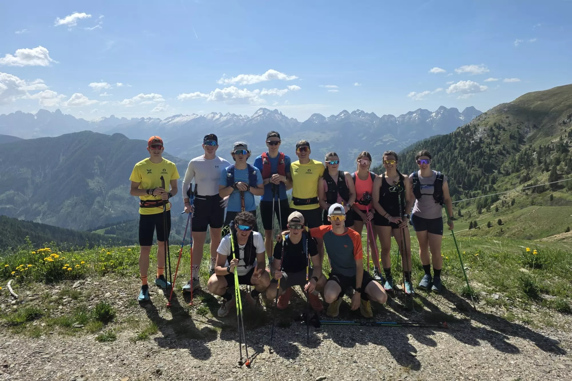 Raduno Estivo della Squadra Regionale FISI Veneto di Sci di Fondo al Passo Rolle