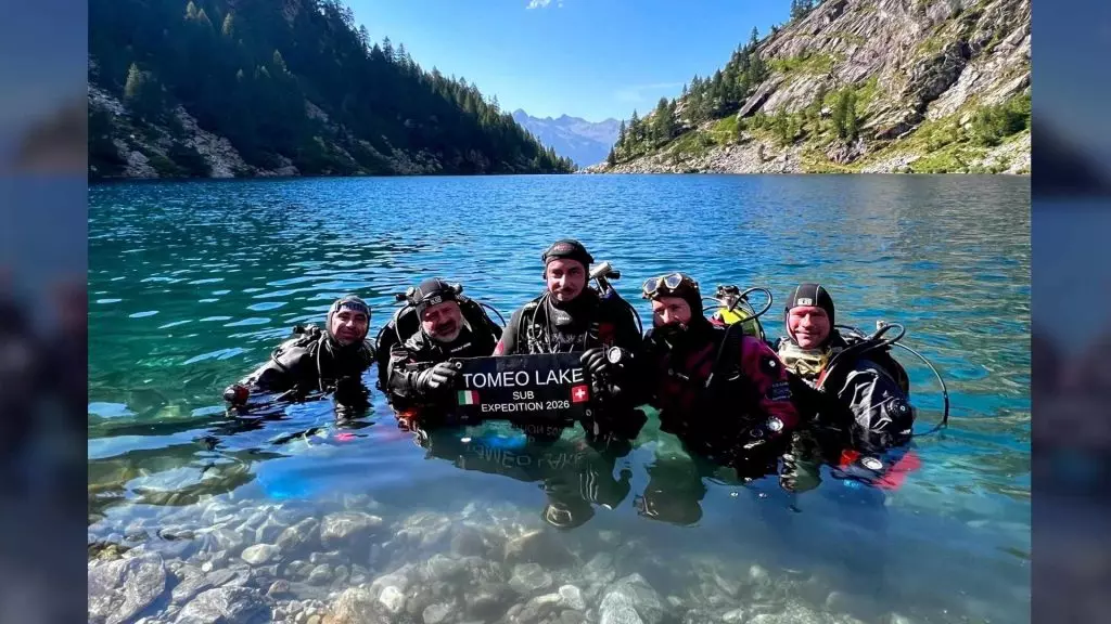 Esplorazione Subacquea del Lago Tomeo: Un'Avventura Tra Cielo, Terra e Acqua