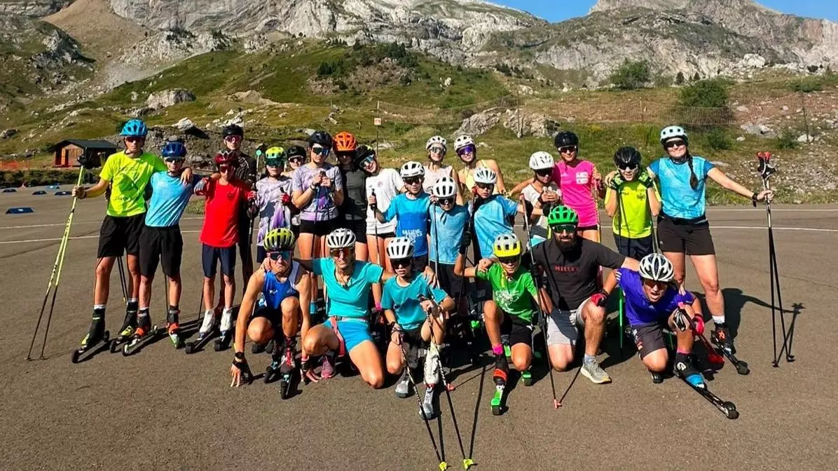 Scambio Culturale e Sportivo: Giovani Sciatori del Val Biois si Allenano sui Pirenei con lo Ski Club Aspe