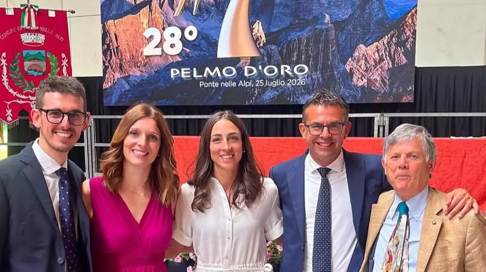 Lisa Vittozzi e Anna Comarella Onorate al Pelmo d'Oro