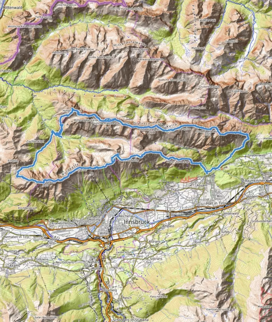 Lukas Waldner Completa la Traversata Integrale del Karwendel: 48 Cime in Meno di 30 Ore